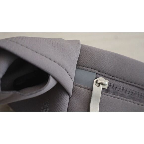 Free People Movement OB1563663 Womens Sz M/L Ice Bath Gray Runner Sling Belt Bag - Picture 4 of 9